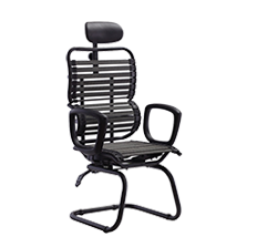 益光金时代YG4039老板椅可躺办公椅弓形家用电脑椅橡皮筋椅厂家直销