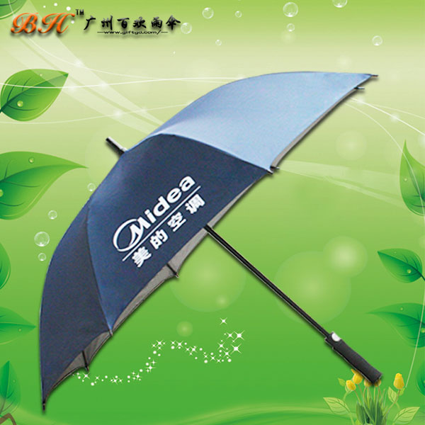 定制-美的空调广告伞 广告伞定制-美的空调广告伞 广告伞订做 广州高尔夫雨伞订做图片