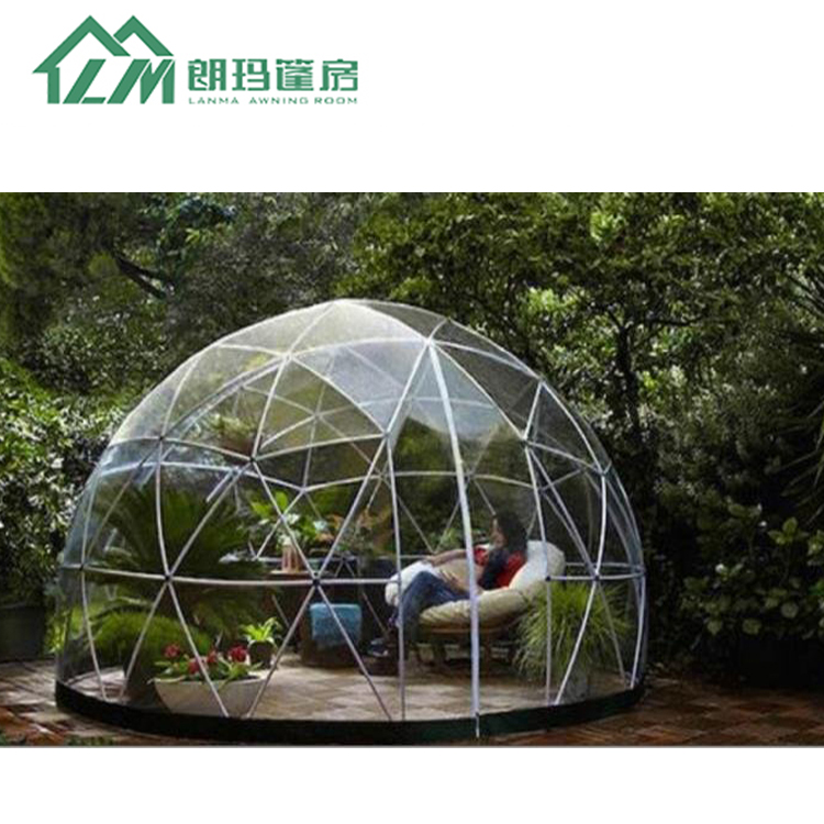 透明球形帐篷 直径4米 5米 6米 植物培养室 透明书屋 酒店帐篷多用图片