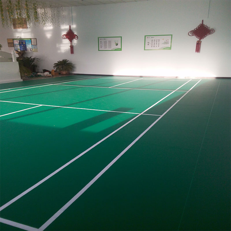 内蒙久圳运动地板厂家销售 pvc运动地板 pvc塑胶