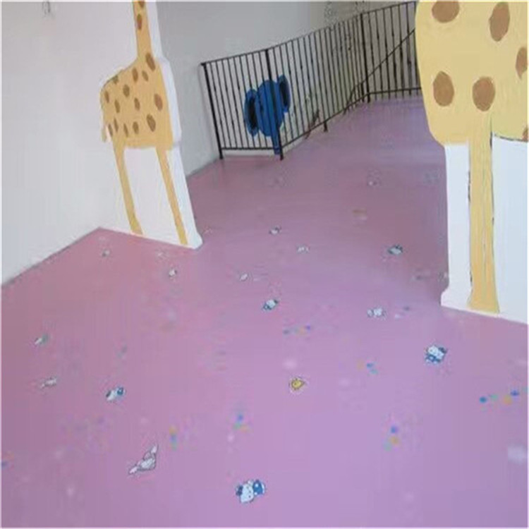 北京市定制塑胶地板厂家定制塑胶地板 幼儿园塑胶地垫 幼儿园塑胶地板安装