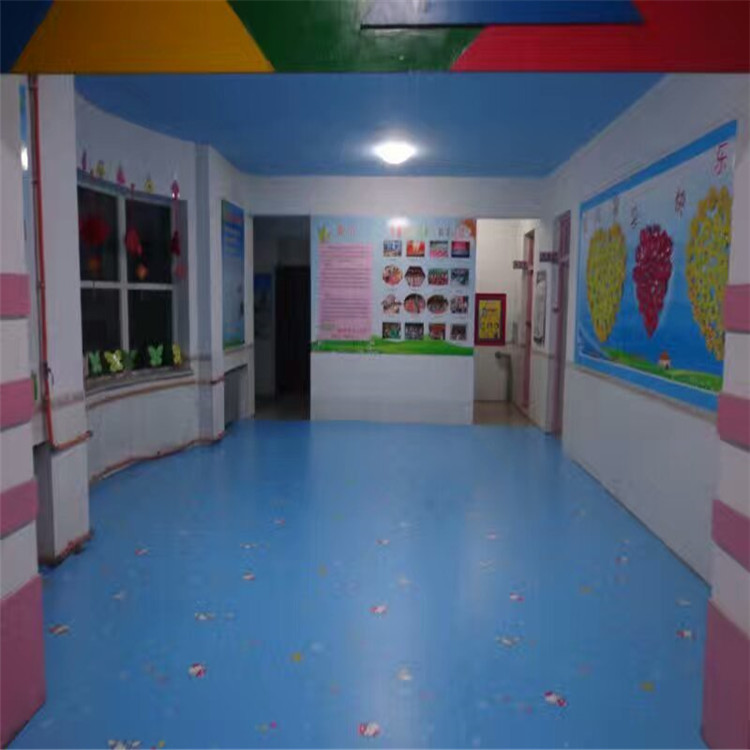 pvc幼儿园塑胶地板 塑胶地板品牌 pvc儿童地板图片