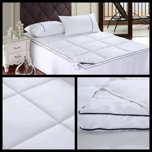 厂家定制批发酒店布草保护垫宾馆床上用品垫被加厚防滑垫床褥子图片