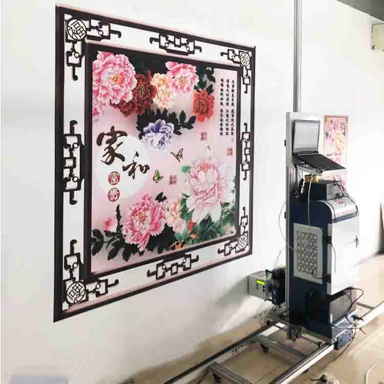 深圳三喷头3d立体墙面彩绘机