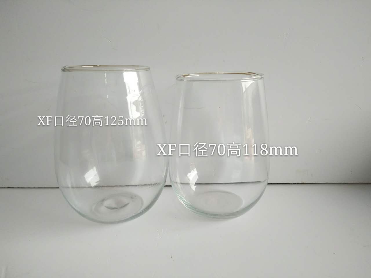 南充市蛋形玻璃杯厂家厂家直销蛋形玻璃杯供应批发