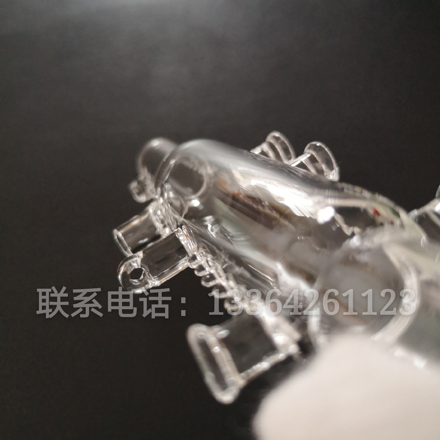 石英异形管锦州石英玻璃厂定制加工石英异形管实验室仪器石英消解仪器