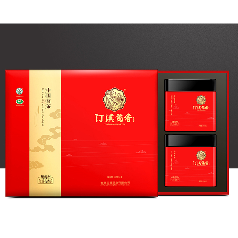 汀溪兰香系列绣剪型品牌绿茶2019明前绿茶特级一等茶叶