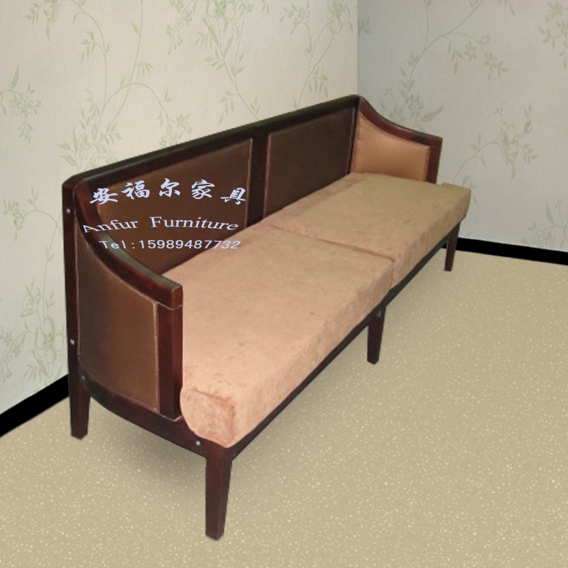 深圳市日式卡座沙发最大的特点是成栅栏状厂家