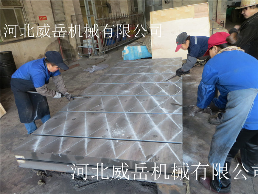 现货供应铸铁检验平台 2x6米铸铁平台限时图片