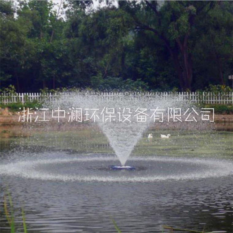 中澜ZL-FTA 浮水式喷泉曝气机 河道曝气机设备
