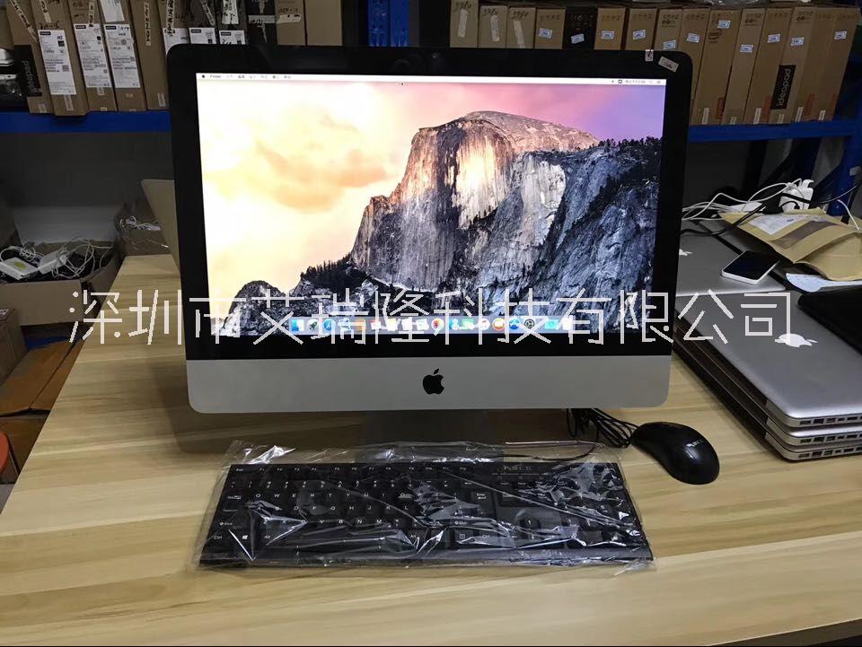 苹果笔记本电脑AIRMacBooApple苹果一体机 iMAC 21.5 27寸ME087MK462超薄办公设计台式电图片