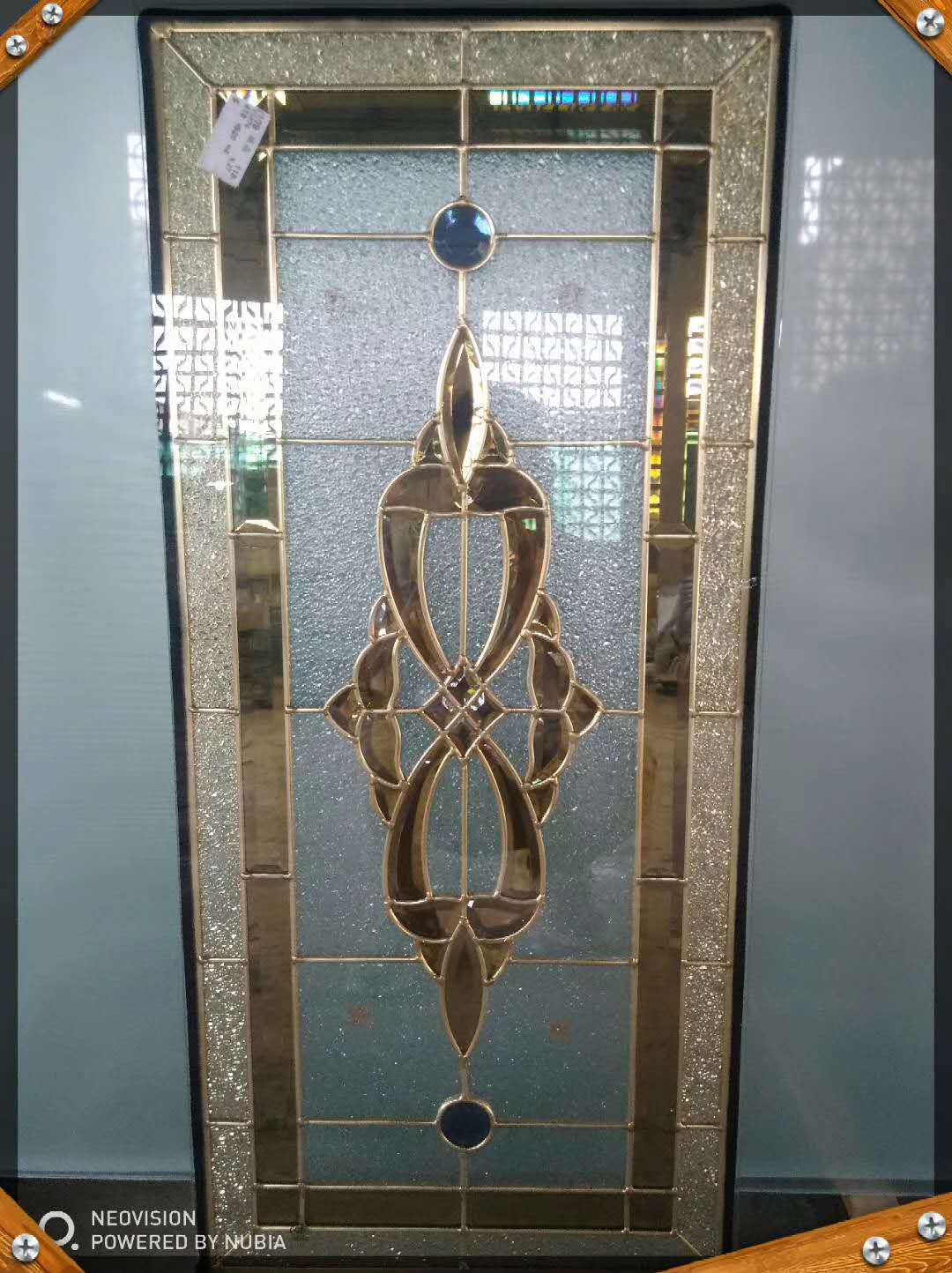重庆铜条艺术玻璃厂家-供应商-批发图片