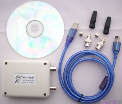 深圳市USB电脑示波器Fosc-21厂家