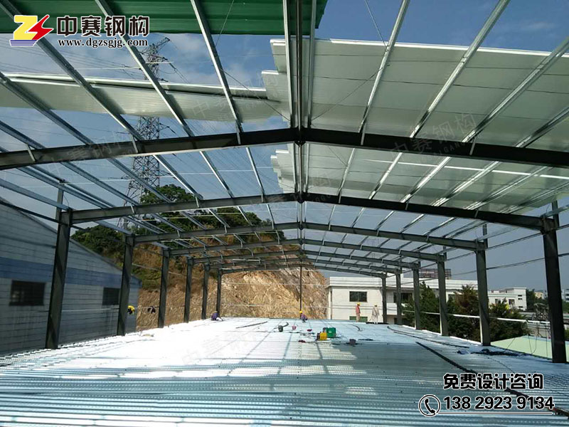 广东钢结构工程钢结构框架安装钢屋架工程报价厂房建设图片