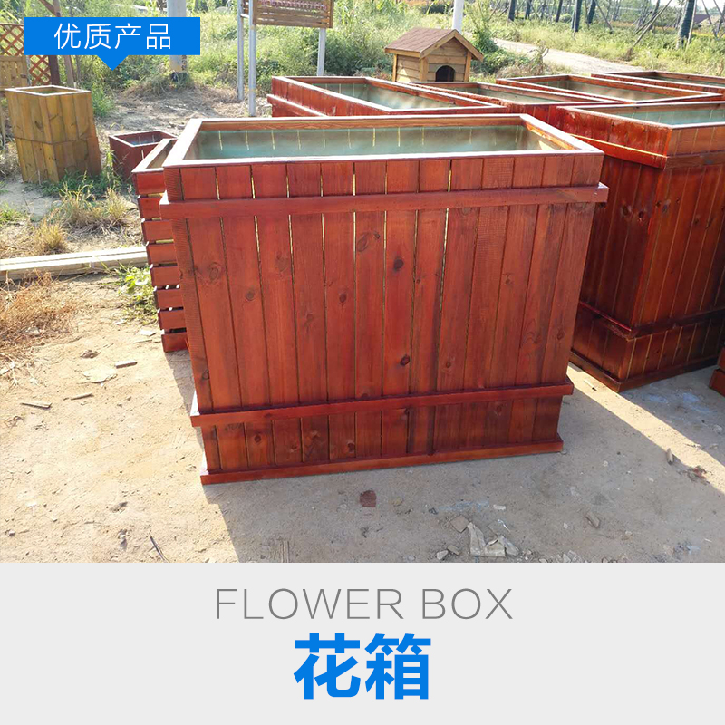 江苏定制园林景观花箱价格 设计安装工程图片