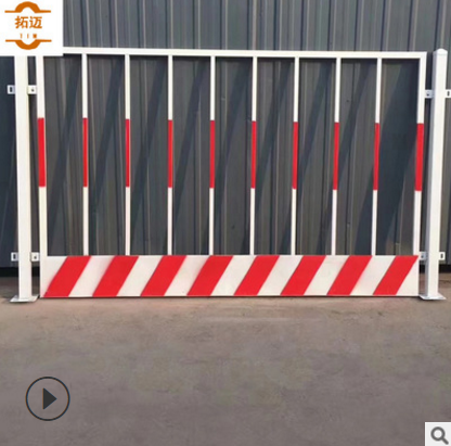 施工围挡安全隔离基坑护栏 安全警示防护栏 建筑工程临边防护围栏