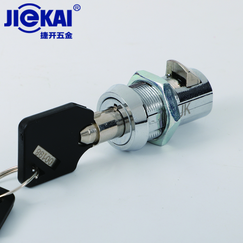 JK521电梯伸缩锁弹簧复位锁转舌锁迅达操作箱锁电梯锁