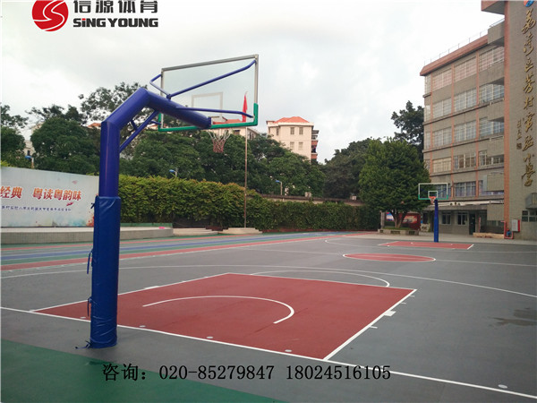 云南昆明硅pu篮球场建设及篮球场地面材料