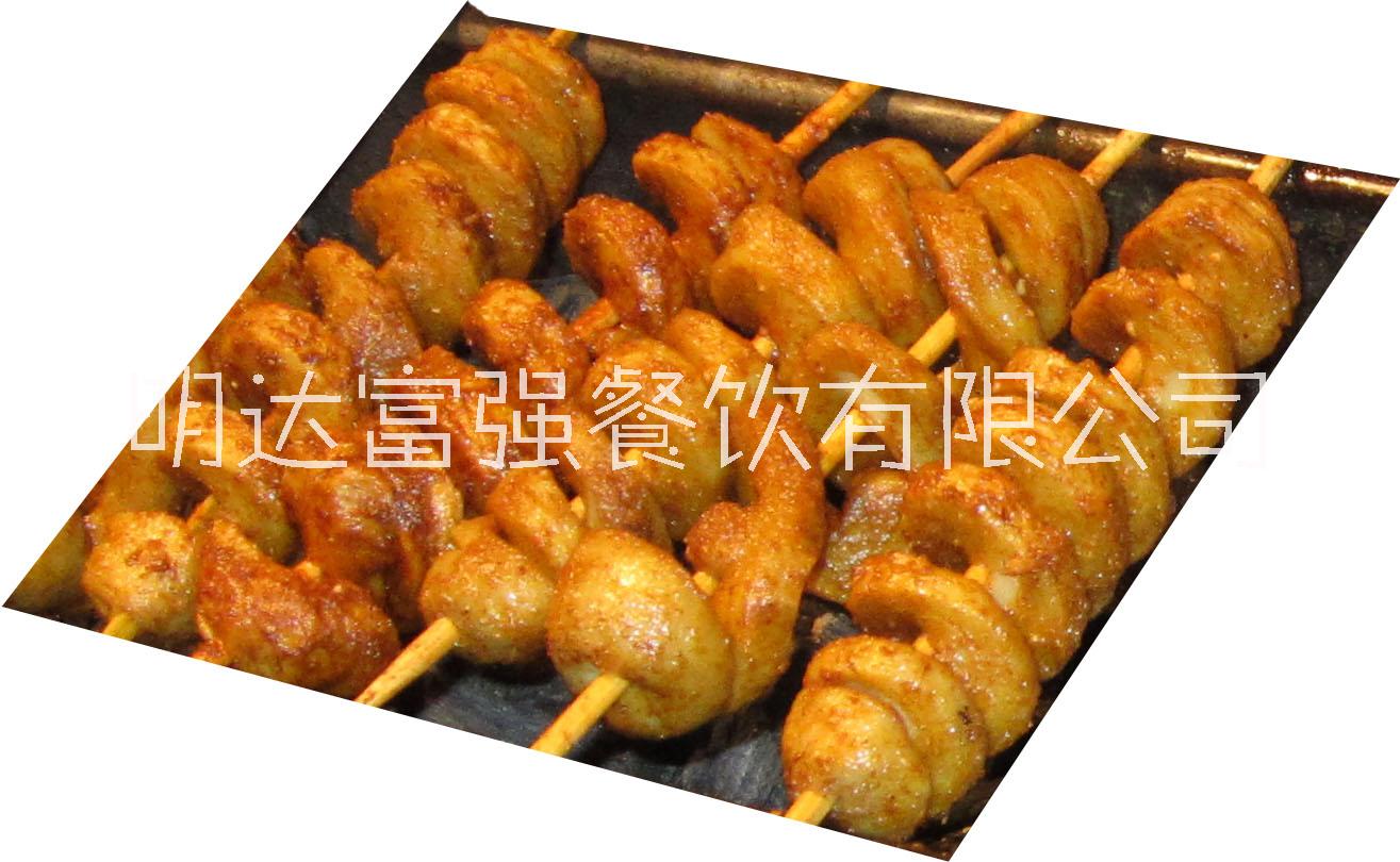 陕西西安烤面筋配方学习烤面筋是高蛋白低热量食物图片