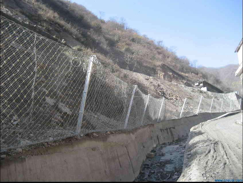 西藏环形围山被动防护网 西藏修隧道被动防护网 西藏抗灾落石被动防护网图片