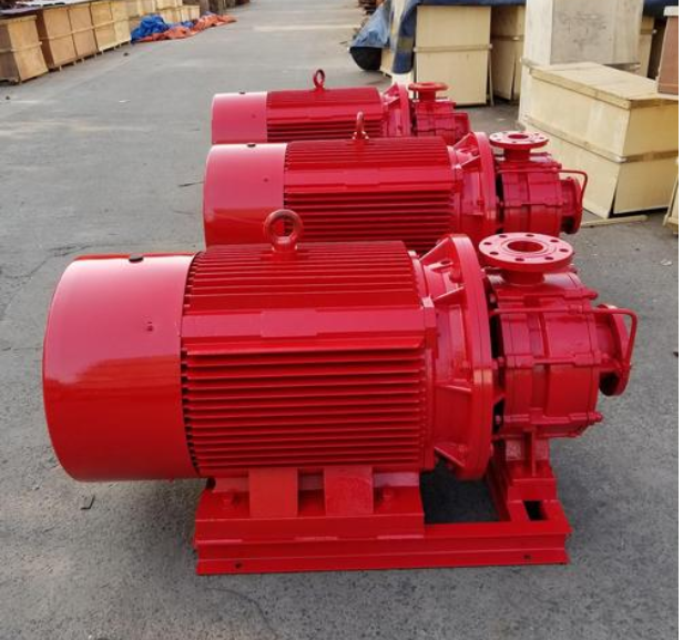 XBD-HW卧式恒压切线泵XBD6.0/40G-HT消防喷淋泵室外消火栓泵