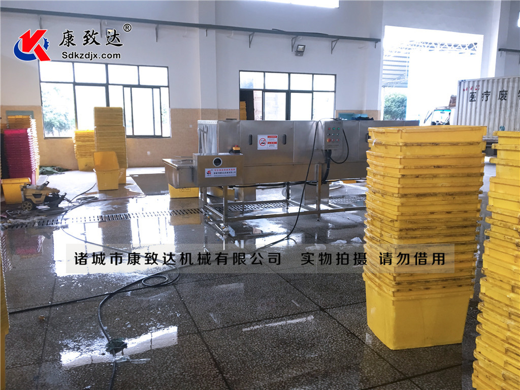潍坊市加工定制医疗废物箱专用清洗机厂家
