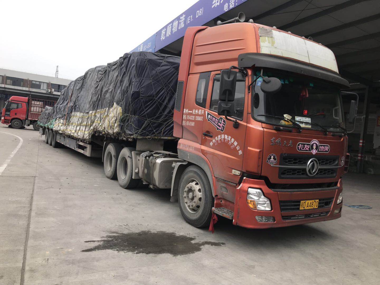 仙桃到上海的物流运输专线 整车零担图片