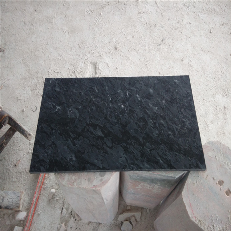 黑色石板材 黑色大理石批发 具有良好的装饰图片