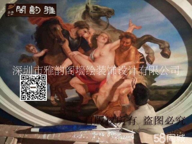 深圳市手绘墙绘墙体彩绘外墙涂鸦壁画墙画厂家