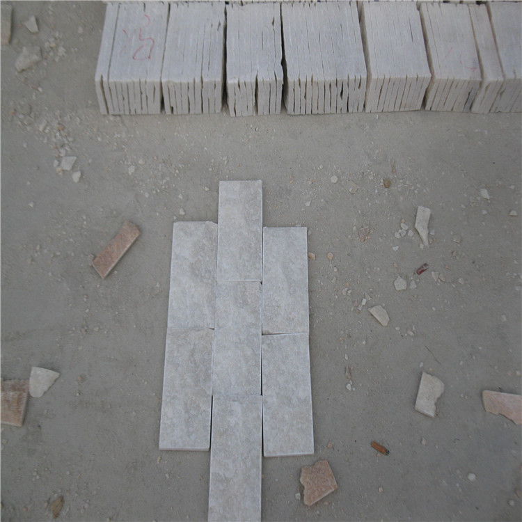 文化砖 白色蘑菇石10*20cm多少钱一平方