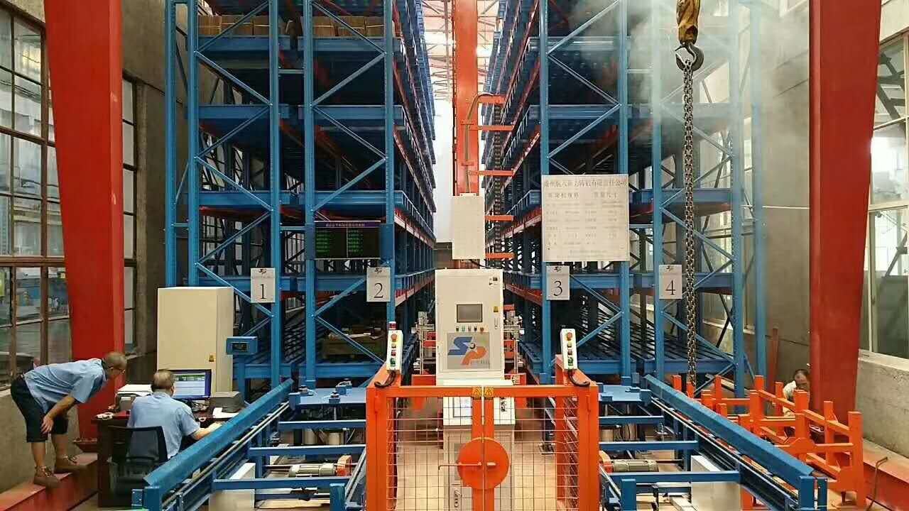 1A垂直循环车库仓库FMS柔性生产线AGV搬运车自动化立体仓库垂直提升货柜