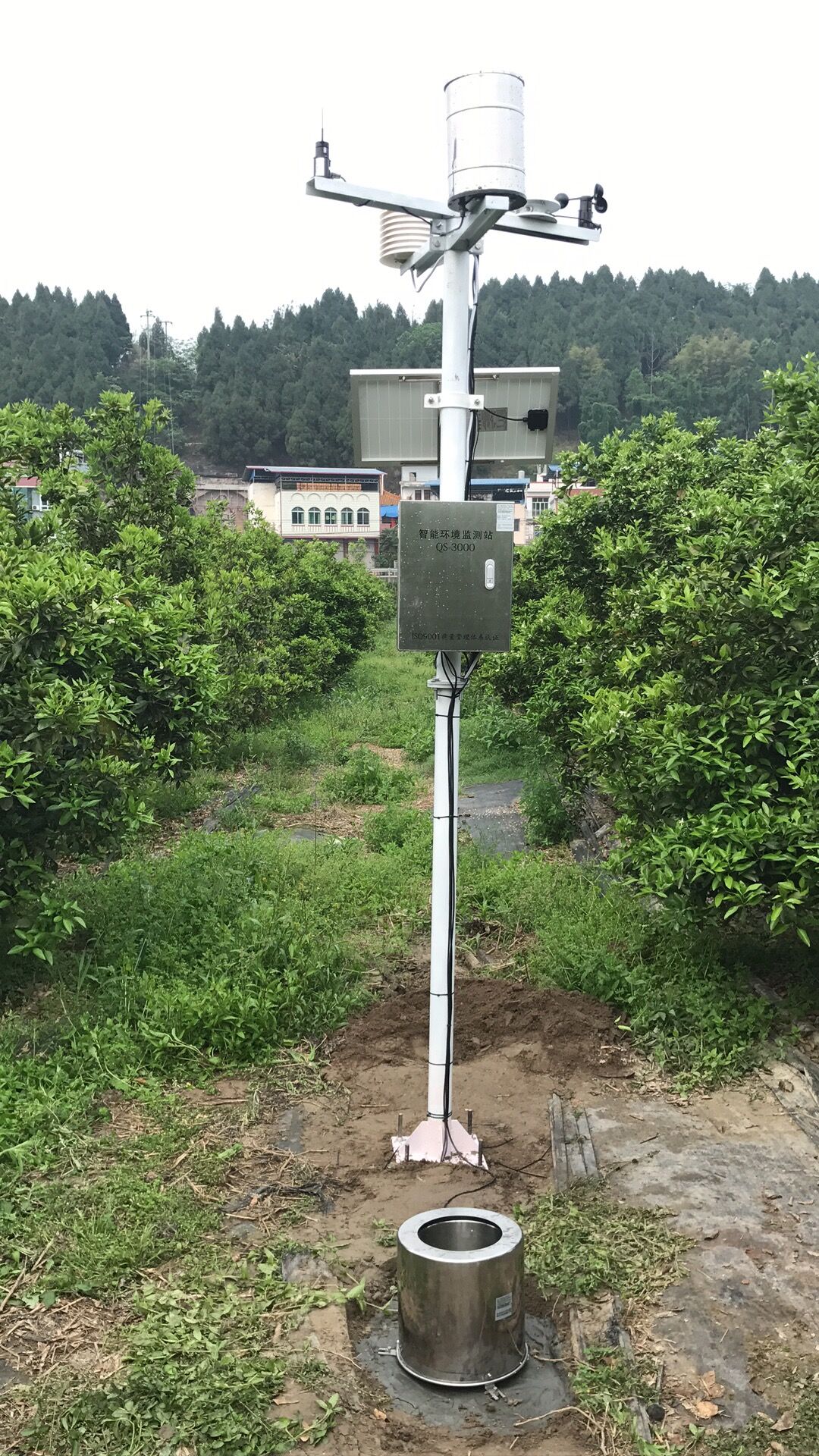 自动雨量监测站 无线雨量监测站说明  遥测雨量仪在线咨询图片