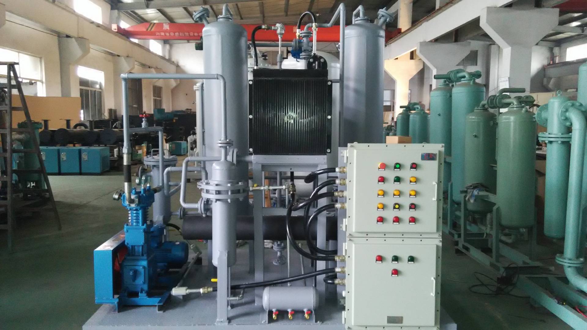 杭州吸附式天然气干燥机，厂家直销微热吸附式干燥机，杭州直销余热再生干燥机图片