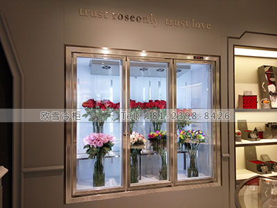 东莞花店专用柜一般用什么牌子的鲜 花店鲜花专用柜