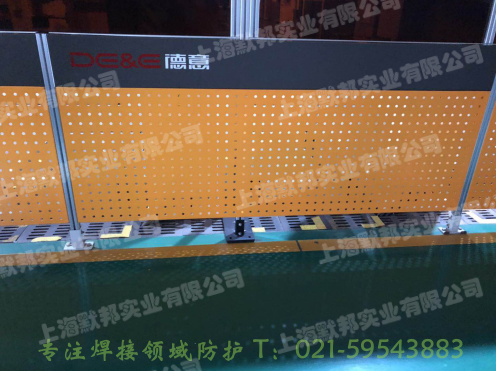上海市铝合金围栏，机器人焊接防护围栏厂家定制 铝合金围栏，机器人焊接防护围栏