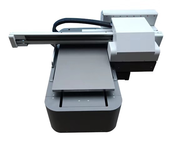 金属打印机，郑州宏扬数码生产的打印机适合多种材质的打印机 小型uv打印机  浮雕手机壳t恤图片
