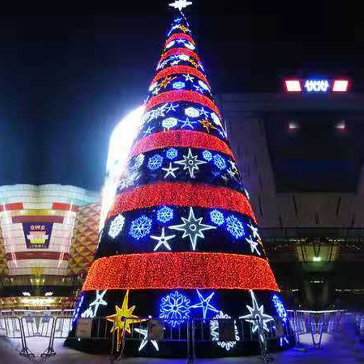 北京创意大型圣诞树 大型商场圣诞树定制 大型圣诞树钢架制作