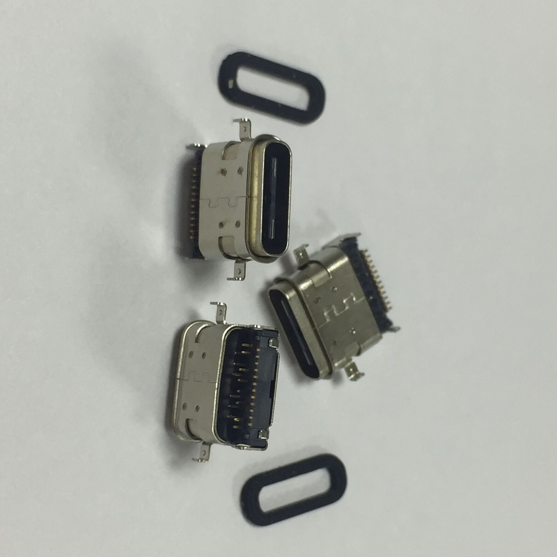 type-c母座24P沉板1.4厂家 USB连接器 type-c母座24P沉板1.4防水型