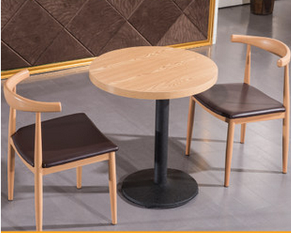 厂家直销高端茶餐厅桌椅质保3年欢迎来厂定制批发！图片