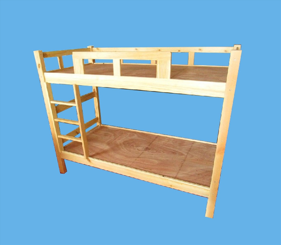 广州市供应实木架子床木质上下铺床双层床厂家