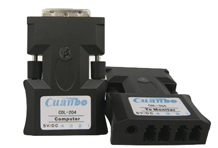 cuanbo宽博DVI光纤延长器  CDL-209 CDL-204-TR 单多模四芯DVI光纤传输器图片
