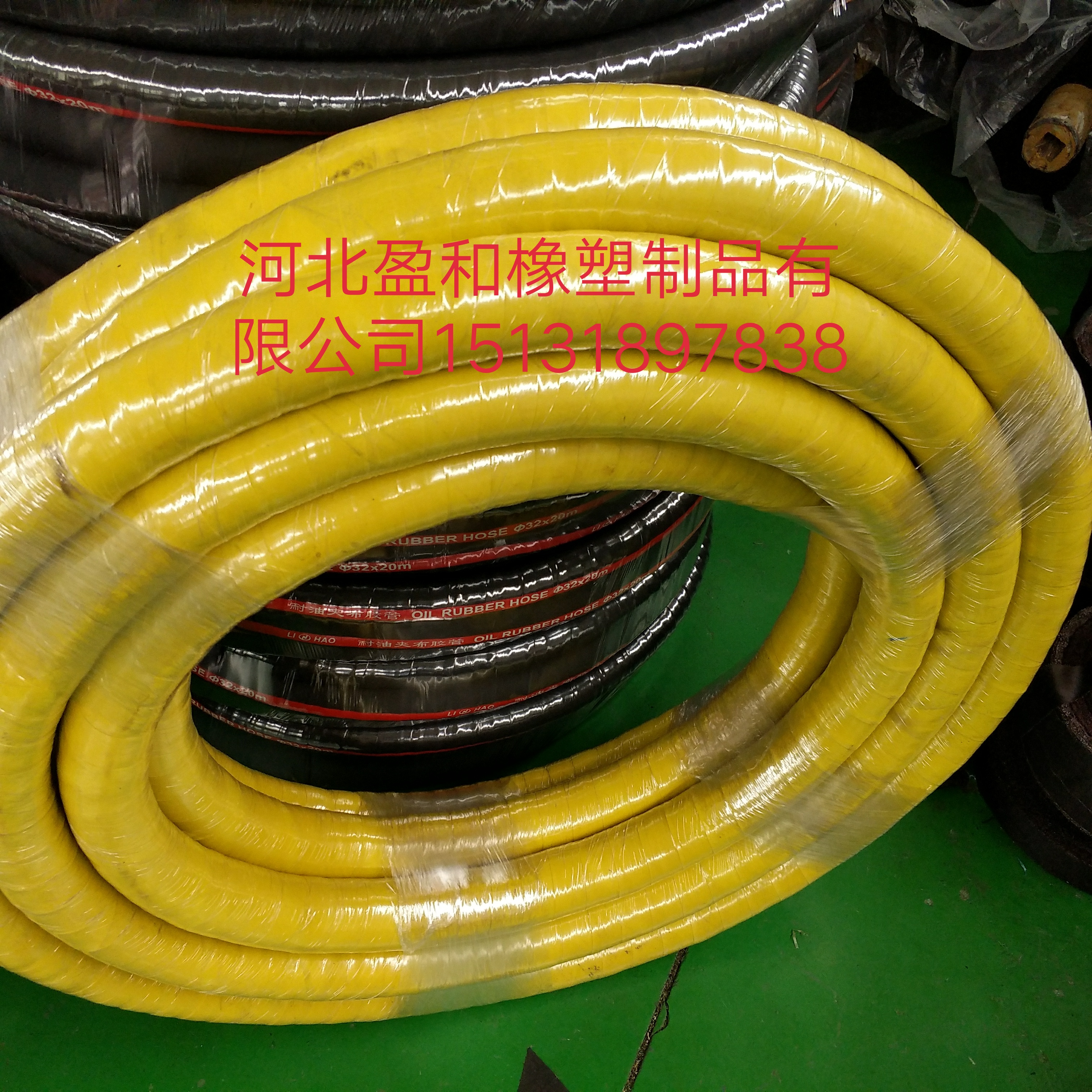 厂家直供无碳绝缘橡胶管水冷电缆护套管耐温无磁无碳胶管可定制图片