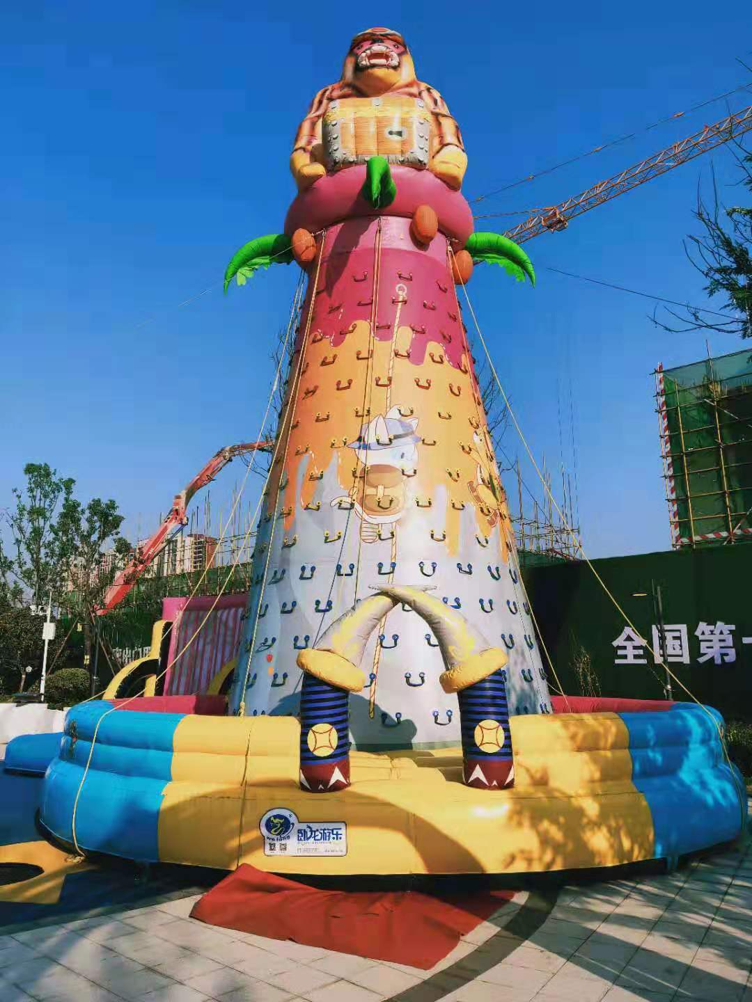 郑州租赁充气城堡儿童乐园 出租充气夺攀岩