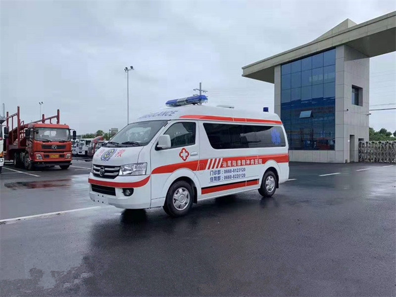供应福田G7救护车 BJ5039XJH-E3  医疗救护专业制造生产厂家 轴距短 动力足 空间大