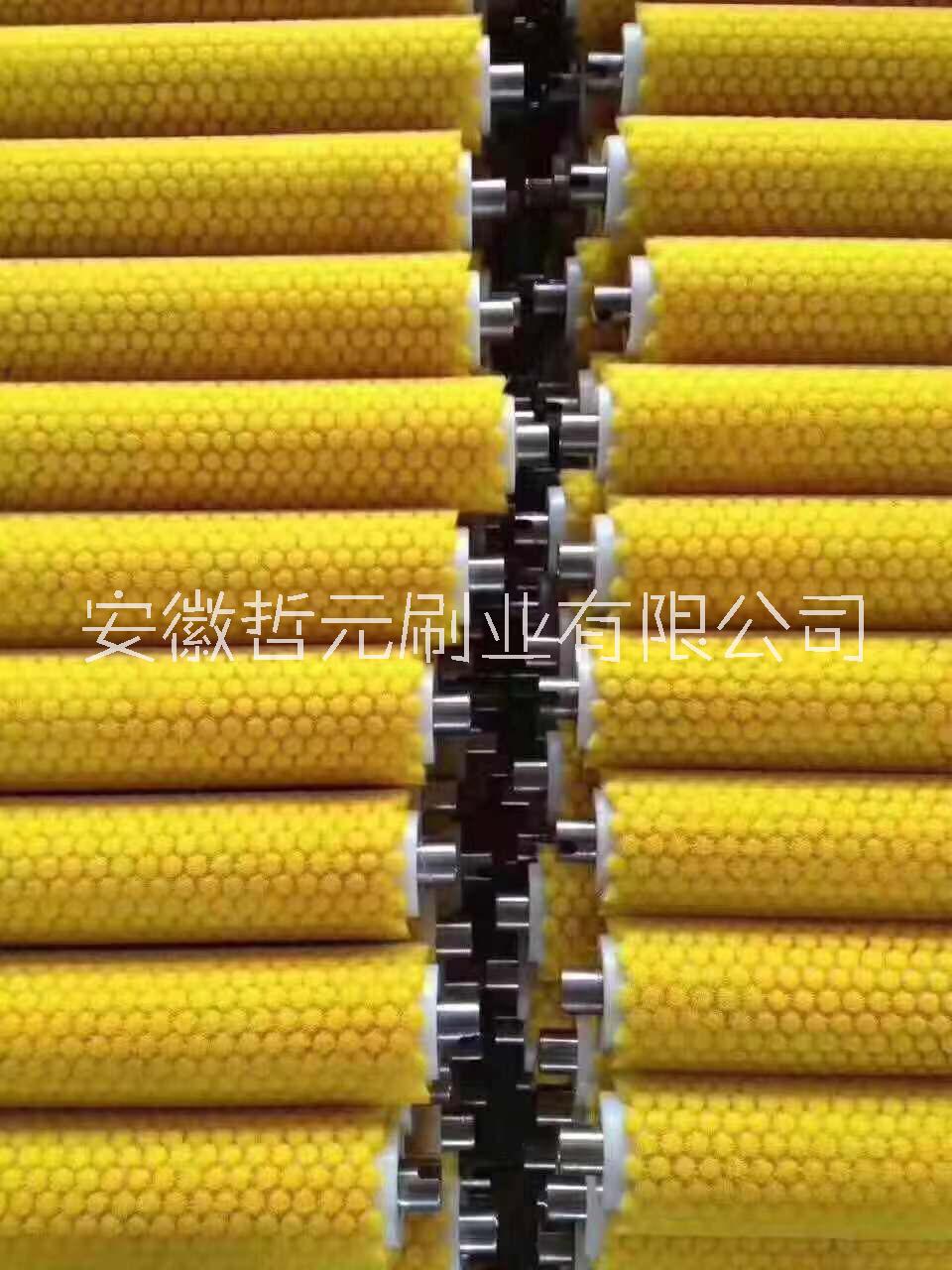 安庆市果蔬清洗毛刷辊厂家 长期批发毛刷辊 清洗毛刷辊价格图片