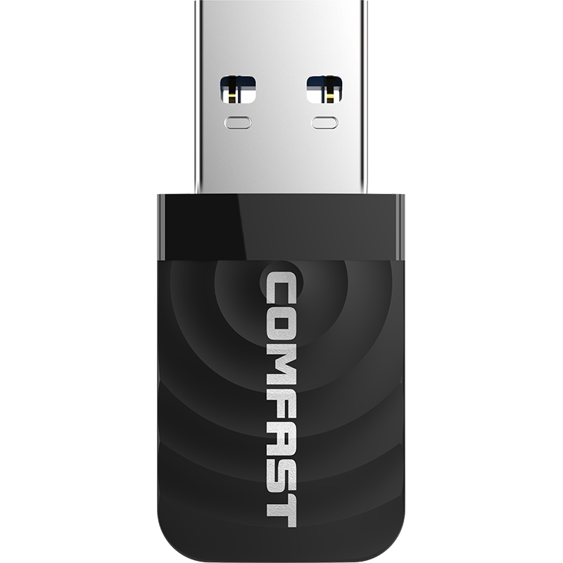 COMFAST  CF-812AC  双频1300M千兆USB无线网卡迷你随身wifi