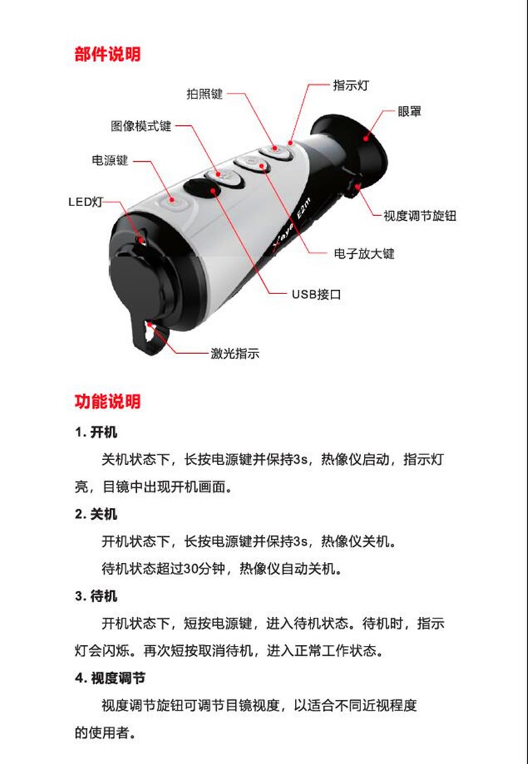 厦门漳州  艾睿E3+热成像E2