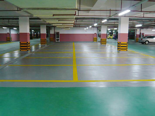 东莞三川停车场环氧树脂地坪漆性价比高图片