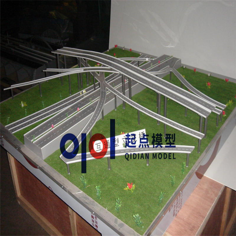 完全型立交桥模型图片