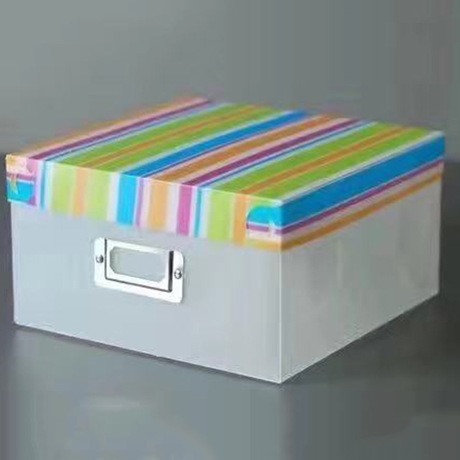 手提包装礼盒 透明塑料环保折盒 宁波包装礼盒定制图片